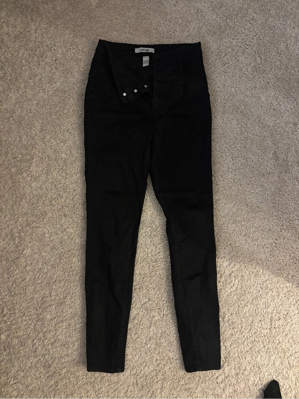 refuge Black Women's Skinny Jeans